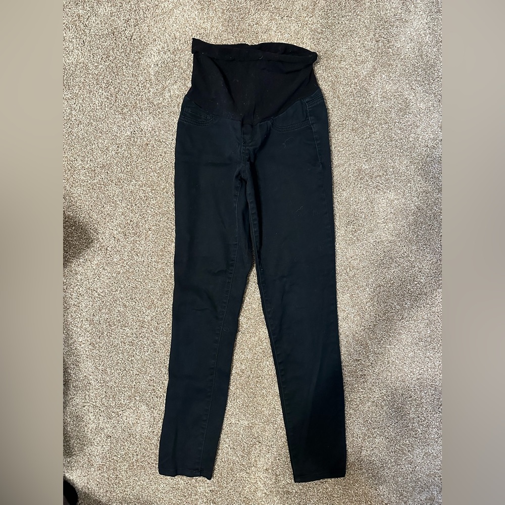 Motherhood maternity medium black jeggings